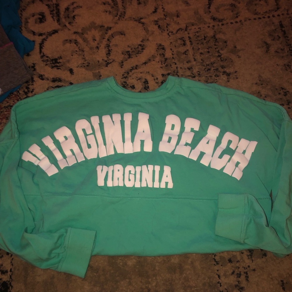 Virginia beach varsity long sleeve
